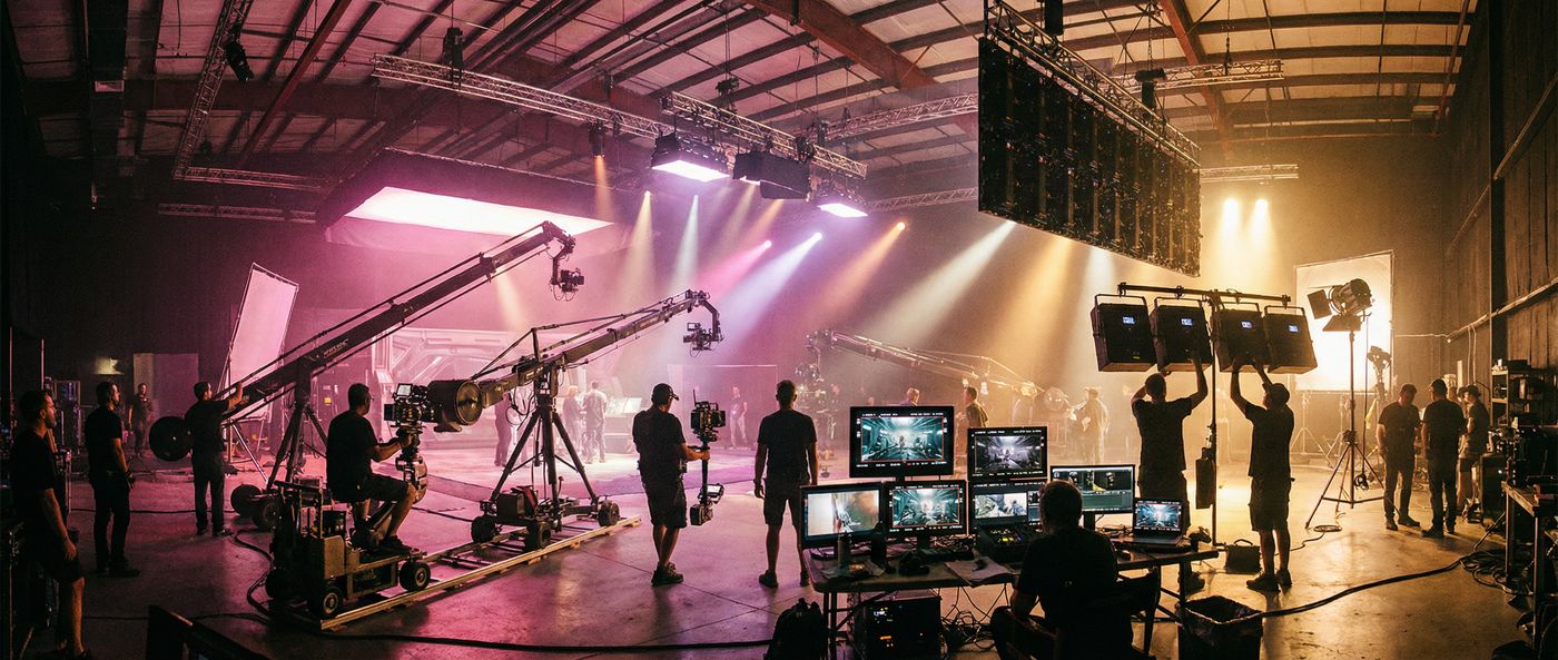 人兽影视制作现场